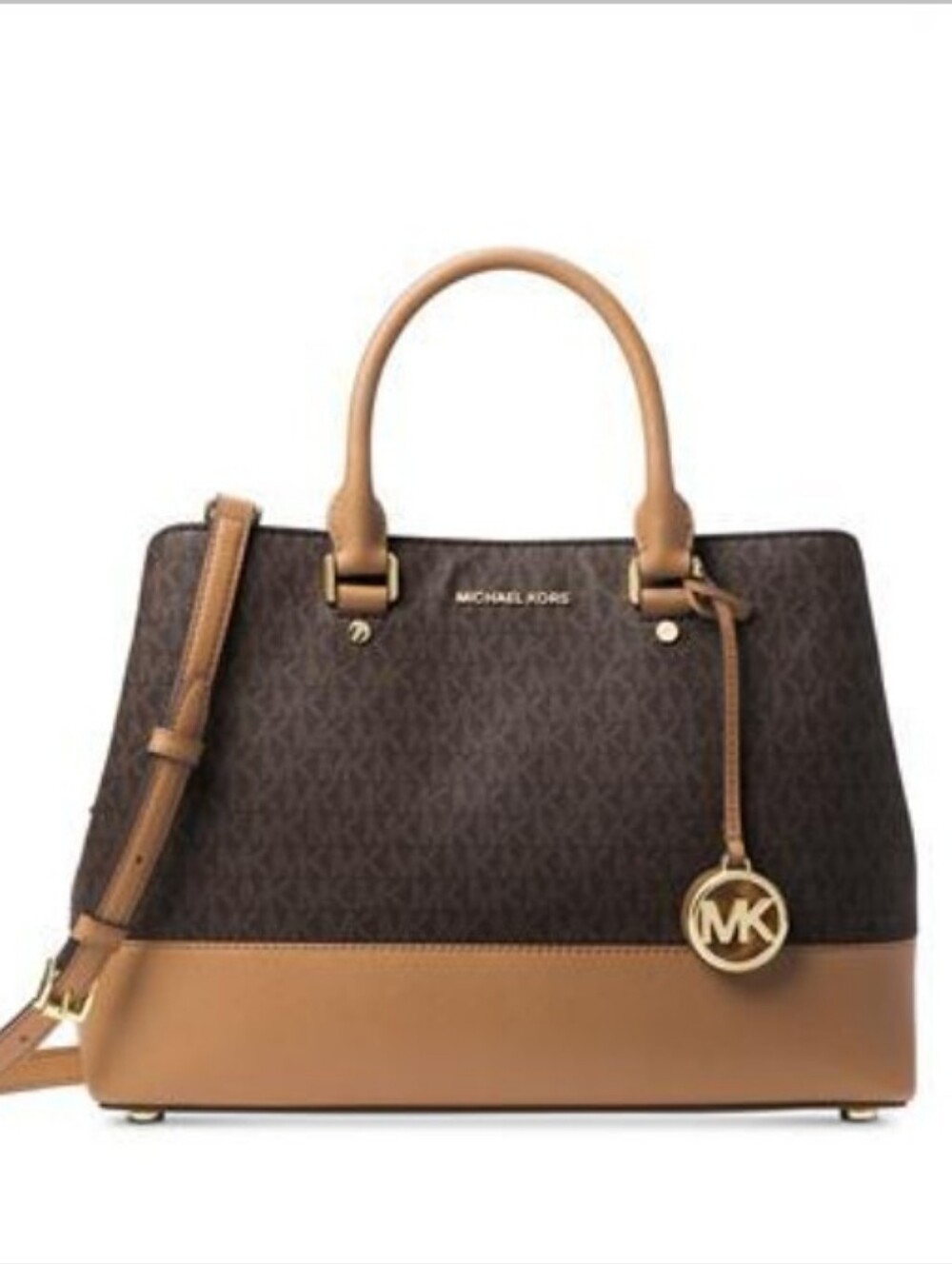 Michael Kors Savannah Signature Large Satchel